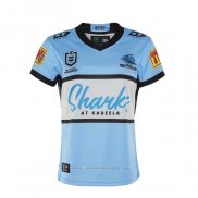 Camiseta Cronulla Sutherland Sharks Rugby 2021 Local