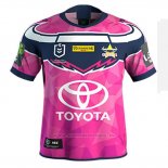 Camiseta North Queensland Cowboys Rugby 2019-2020 Conmemorative Rosa