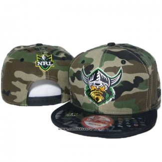 NRL Snapback Gorra Canberra Raiders Camuflaje