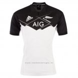 WH Camiseta Nueva Zelandia All Blacks Rugby 2017 Segunda