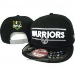 NRL Snapback Gorra Nueva Zelandia Warriors Negro