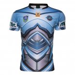 WH Camiseta Cronulla Sharks Auckland 9s Rugby 2017 Azul