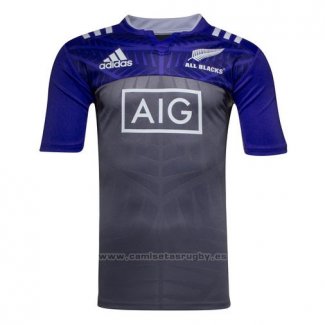 WH Camiseta Nueva Zelandia All Blacks Rugby 2016 Entrenamiento