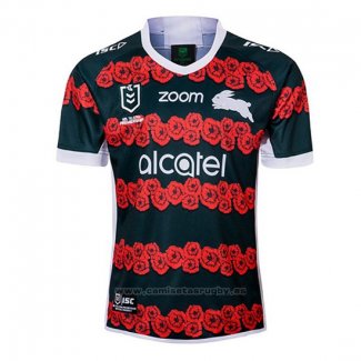 Camiseta South Sydney Rabbitohs Rugby 2019-2020 Conmemorative