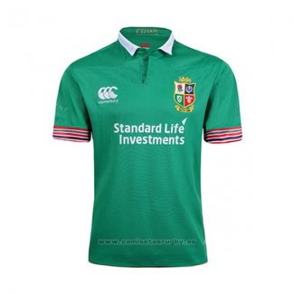 WH Camiseta British & Irish Lions Rugby 2017 Entrenamiento Verde