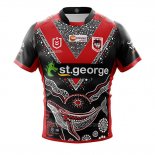 WH Camiseta St George Illawarra Dragons Rugby 2019 Indigena