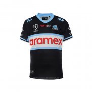 Camiseta Cronulla Sutherland Sharks Rugby 2022 Segunda