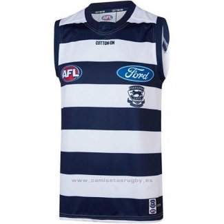 Tank Top Geelong Cats AFL 2019 Azul Blanco