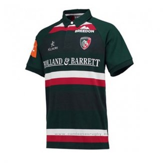 Camiseta Leicester Tigers Rugby 2017-2018 Local