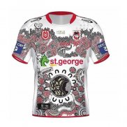 Camiseta St George Illawarra Dragons Rugby 2021 Indigena