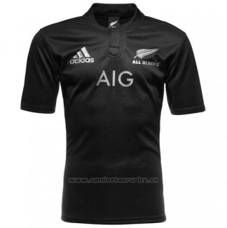 WH Camiseta Nueva Zelandia All Blacks Rugby 2016 Local