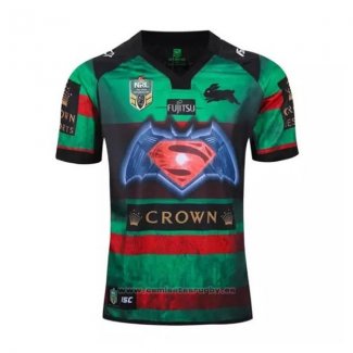 WH Camiseta South Sydney Rabbitohs Rugby 2016 Superman Vs Batman