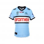 Camiseta Cronulla Sutherland Sharks Rugby 2022 Local