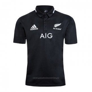 Camiseta Polo Nueva Zelandia All Blacks Rugby 2020 Negro