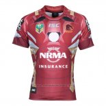 WH Camiseta Brisbane Broncos Rugby Iron Man Marvel 2017 Rojo