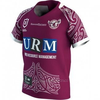 WH Camiseta Manly Warringah Sea Eagles Rugby 2019 Maori