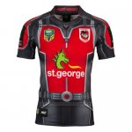 WH Camiseta St. George Illawarra Dragons Ant Man Marvel Rugby 2017 Gris Rojo