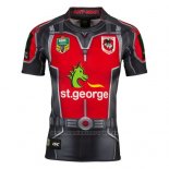 WH Camiseta St. George Illawarra Dragons Ant Man Marvel Rugby 2017 Gris Rojo