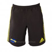 WH Pantalones Cortos Hurricanes Rugby 2019 Negro