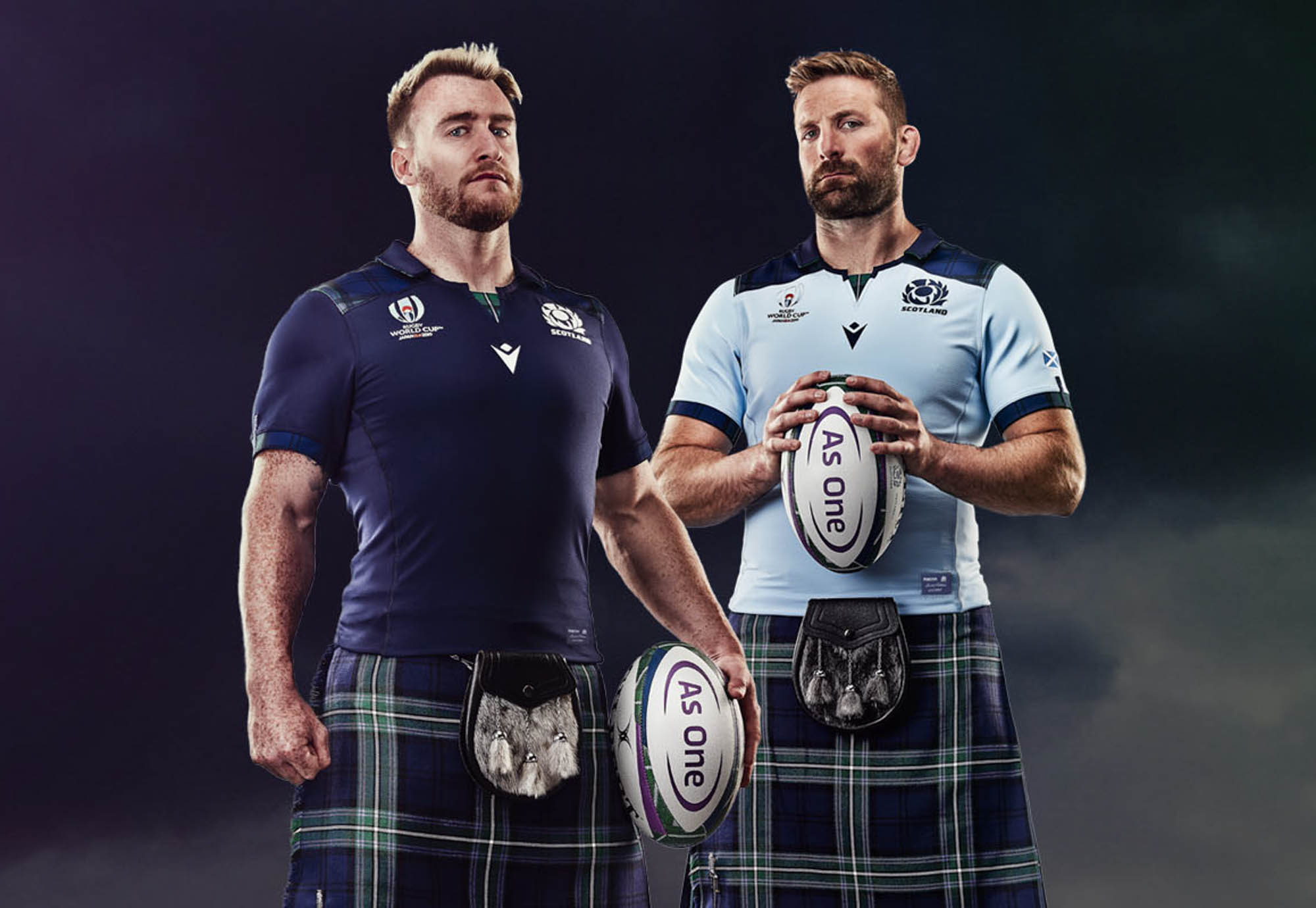 camiseta rugby Escocia 2019