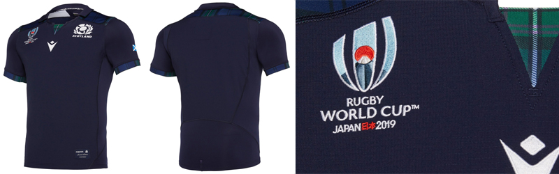 camiseta rugby Escocia 2019