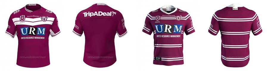 camiseta rugby Manly Warringah Sea Eagles 2019