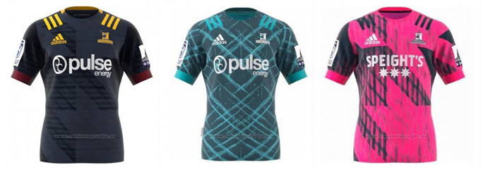 camiseta rugby Highlanders 2019