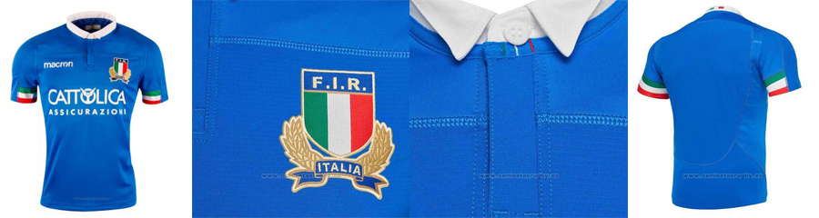 camiseta rugby Italia 2019